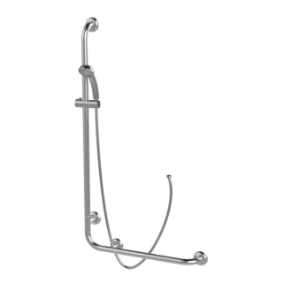 Duschhandlauf Edelstahl 304 mit Handbrause