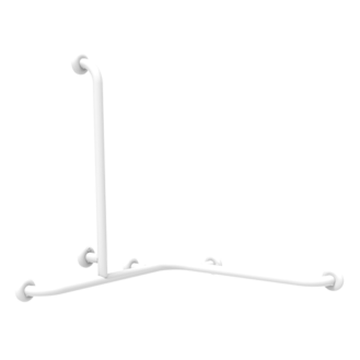 EDELSTAHL ECKE MIT UNIVERSAL RECHTS / LINKS SEITLICH VERTIKAL